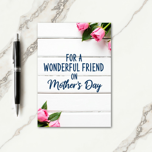 Wonderful Mothers Day Buds Card