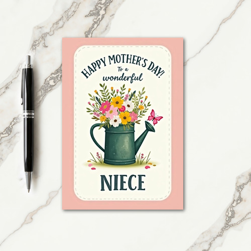 Wonderful Niece Mothers Day Card