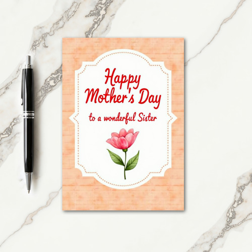 Wonderful Sisters Day Card