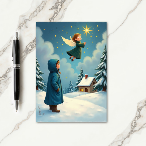 Wonderous Starry Night Card