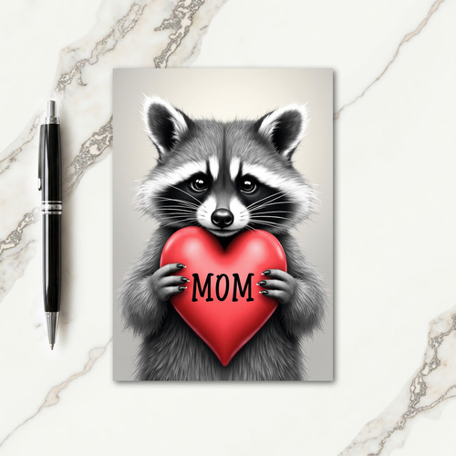 Woodland Creature Heartfelt Mom Card