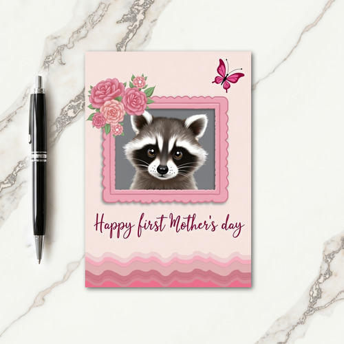 Woodland First Mothers Day Card