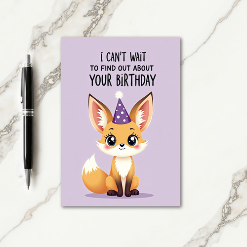 Woodland Friend Birthday Card