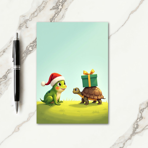 Woodland Friends Christmas Card