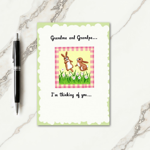 Woodland Friends Thinking Of You Card