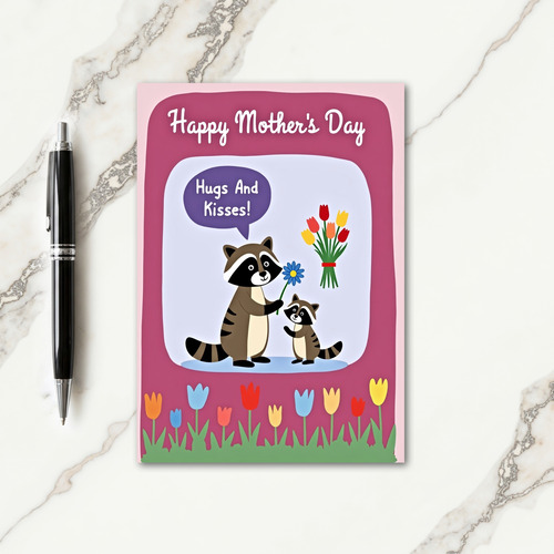 Woodland Mothers Day Bloom Card