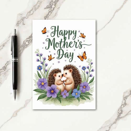 Woodland Mothers Day Embrace Card
