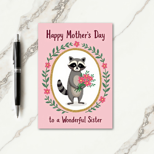 Woodland Mothers Day Greet Card