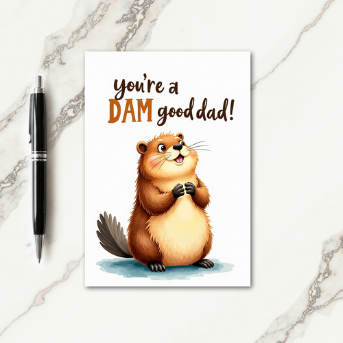 Woodland Sweet Fathers Day Card