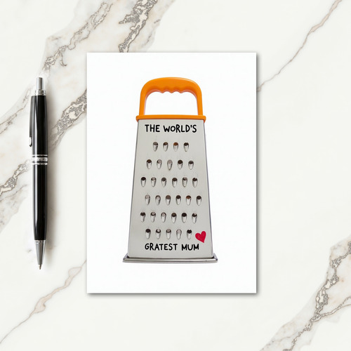 Worlds Greatest Mum Metal Card