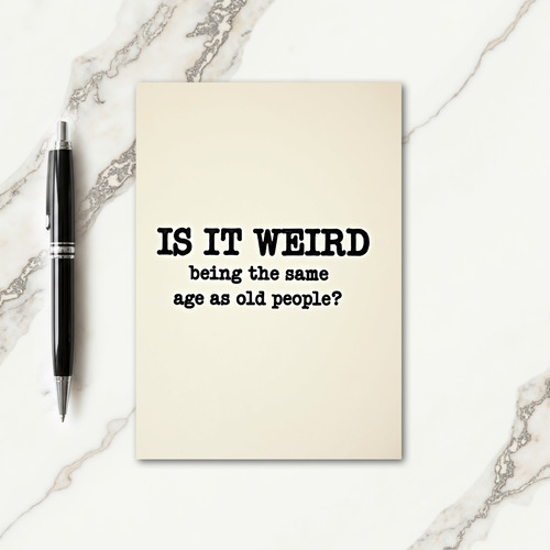 Wry Age Question Card