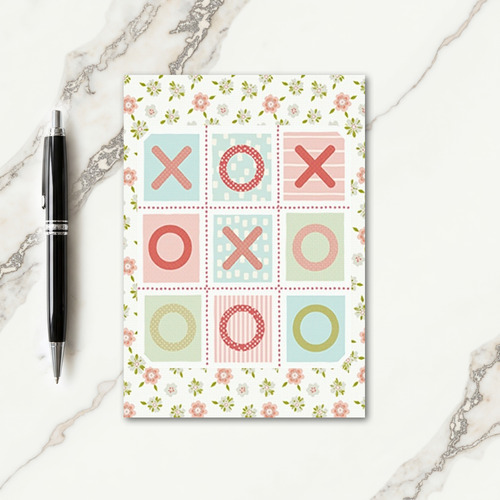 X And O Mothers Day Game Card