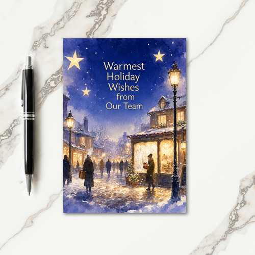 Xmas Card Messages For Business Card