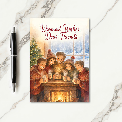 Xmas Card Quotes For Friends Card