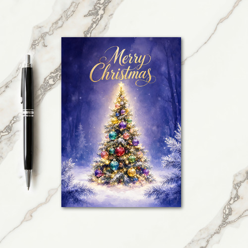 Xmas Tree Card