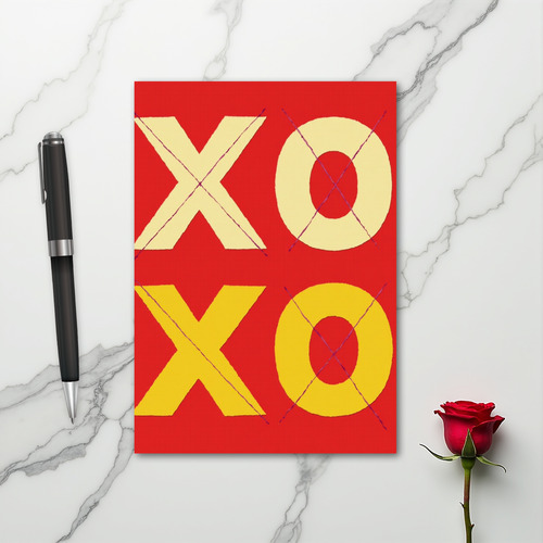 Xoxo Hugs And Kisses Card