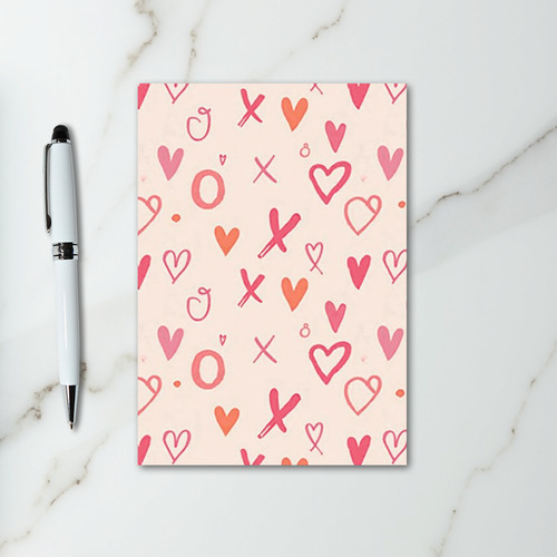 Xoxo Love Hearts Card
