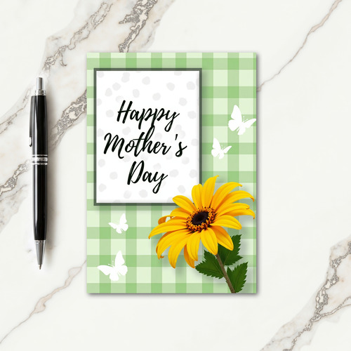 Yellow And Green Happy Day Card