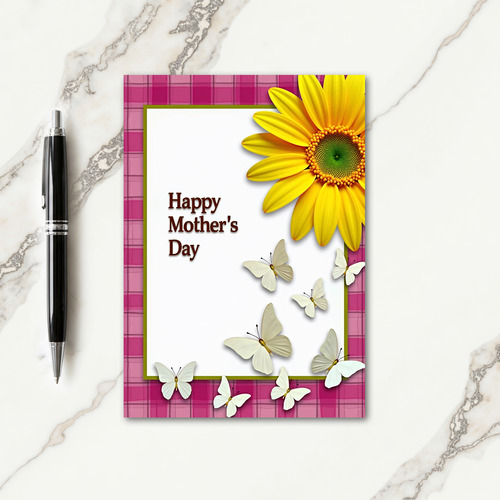 Yellow Bloom Mothers Day Card