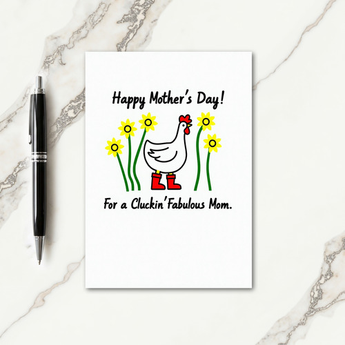 Yellow Blossom Mother Card