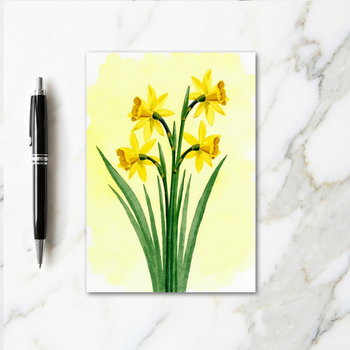 Yellow Blossoms Spring Card