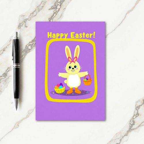 Yellow Character Celebration Card