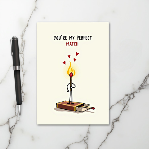 You Are My Perfect Match Card