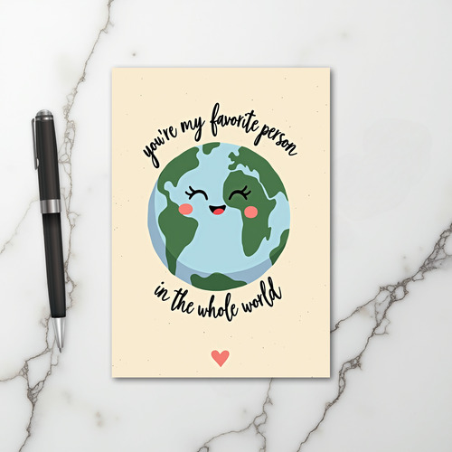 You Are My Whole World Card