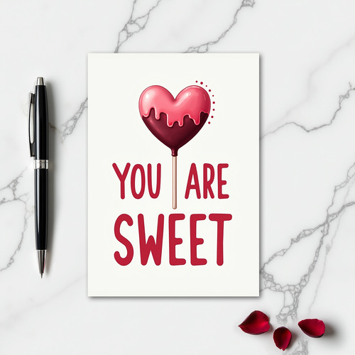 You Are Sweet Heart Card