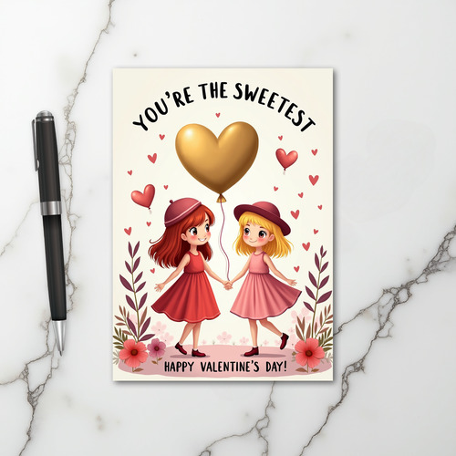 You Are The Sweetest Valentine Card