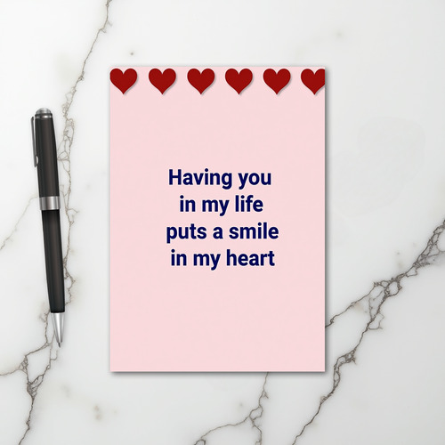You Make My Heart Smile Card