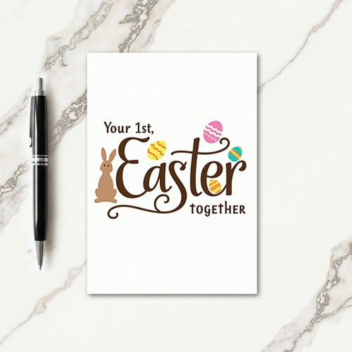 Your First Easter Pattern Card