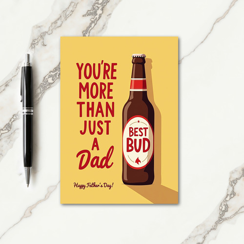 Youre More Than A Dad Card