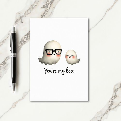 Youre My Boo Halloween Card