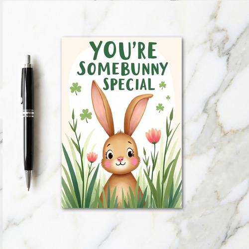 Youre Someone Special Bunny Card