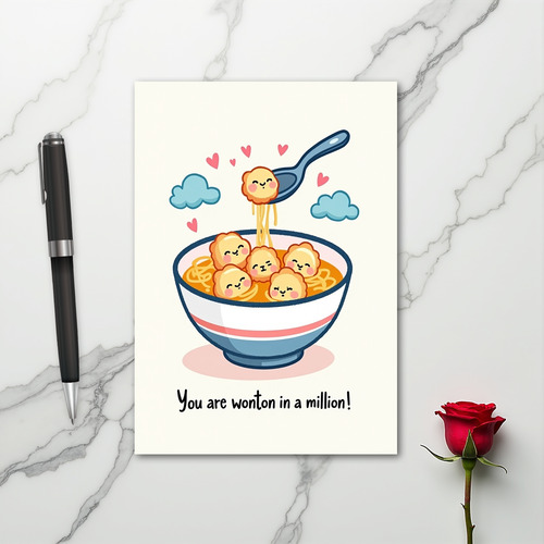 Youre Wonton In A Million Card
