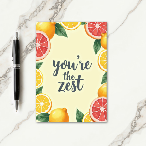 Zesty Mothers Day Fruit Card