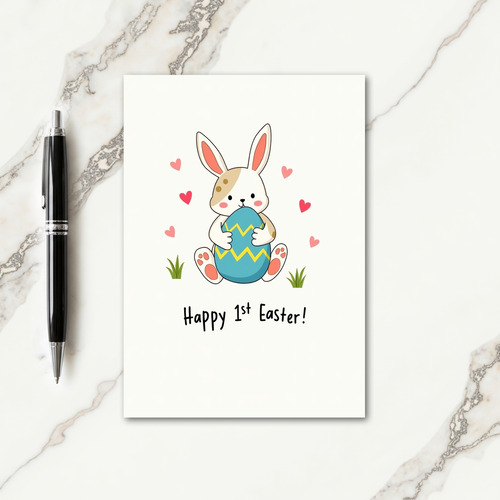 Zigzag Easter Egg Card