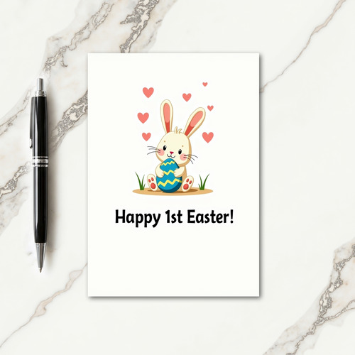 Zigzag Easter Joy Card